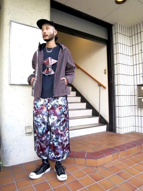 BALMUNG 19ss グラフィックフラットパンツ-