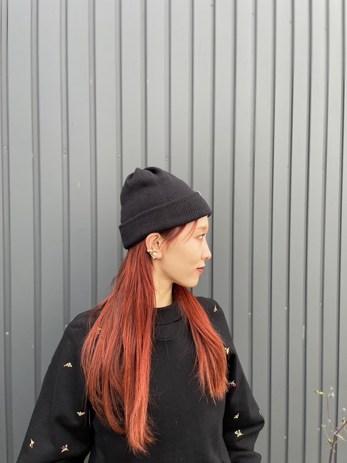 everyone COMESANDGOES COTTON BEANIEblack-